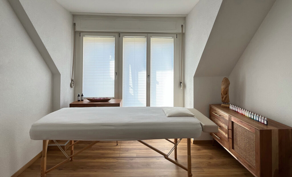 foto von der craniosacral therapie praxis in bern von yvonne scarlatti